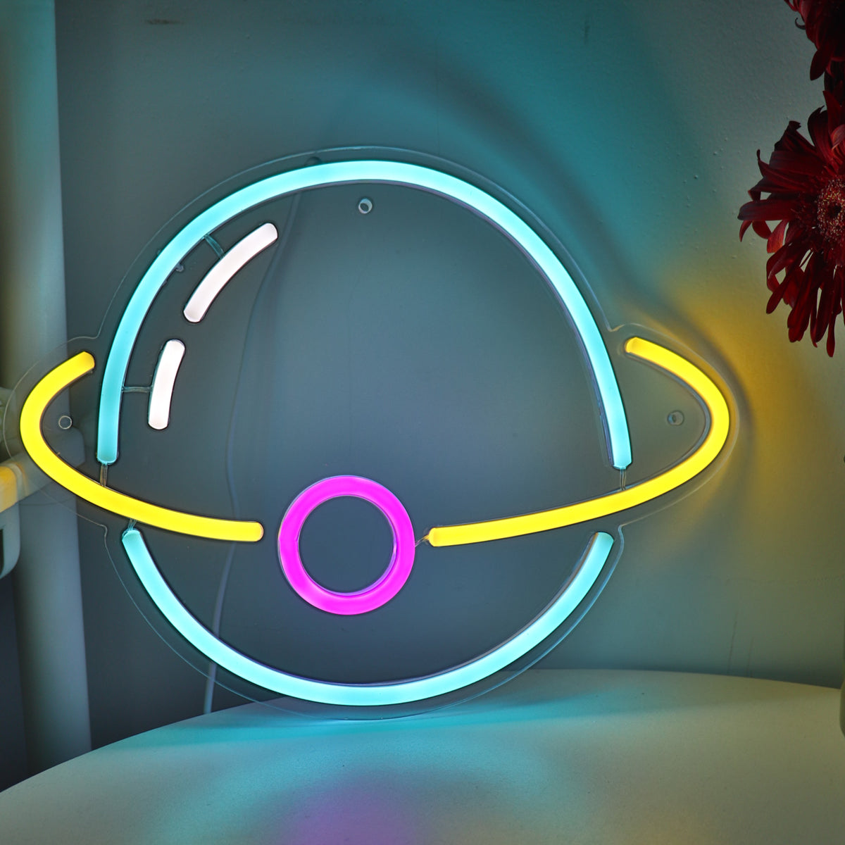 Custom Neon Sign for Kids room - Planets - Northernlightstore