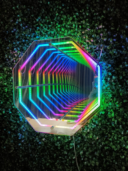 Custom Neon Sign LED Flex – Colourful Mirror Neon Sign - Northernlightstore