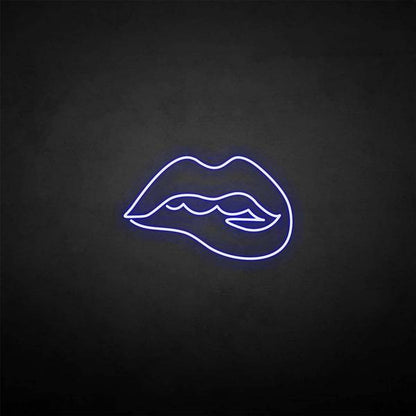 'Bite the Lips' neon sign - Northernlightstore - neon lights