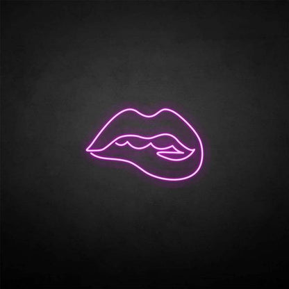'Bite the Lips' neon sign - Northernlightstore - neon lights