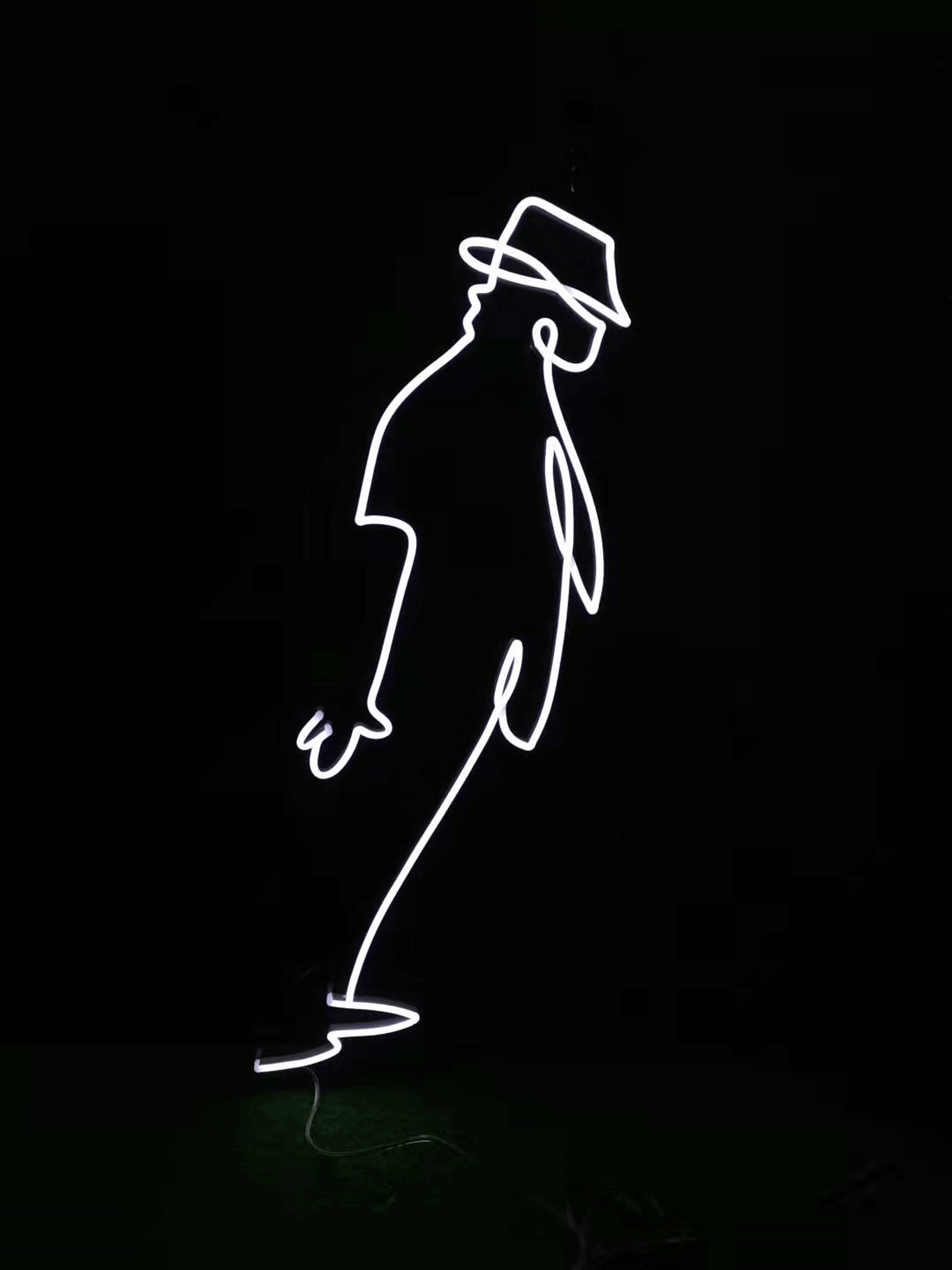 "Michael Jackson" Neon Sign - Northernlightstore - neon lights